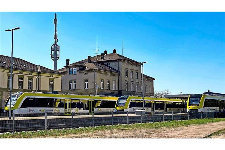 Der Hechinger Bahnhof:&nbsp;Von hier sind es für die Ofterdinger Realschülerin noch zehn Minuten zu Fuß bis zur Schule. Selbst wenn der RE6 nach Übergangs-Fahrplan pünktlich fährt, reicht es für sie nicht.