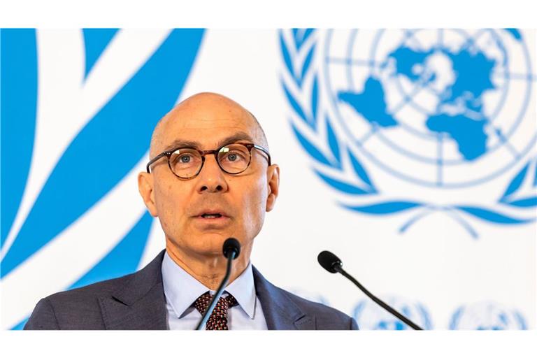 Der Hohe Kommissar der Vereinten Nationen für Menschenrechte, Volker Türk (Archivfoto).