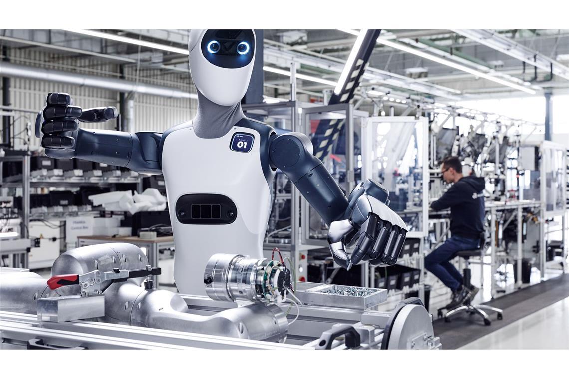 Der humanoide Roboter Agile One soll ab Anfang 2026 bei München in Serie produziert werden. (Handout)