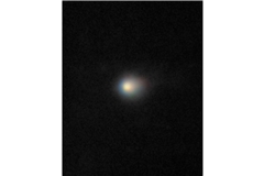 Der interstellare Komet 3I/ATLAS, aufgenommen mit dem Teleskop Gemini North auf Hawaii.