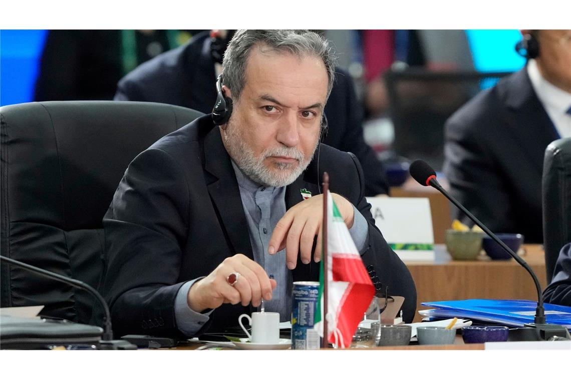 Der Iran plant laut Außenminister Abbas Araghtschi keine Hinrichtungen von Demonstranten. (Archivbild)
