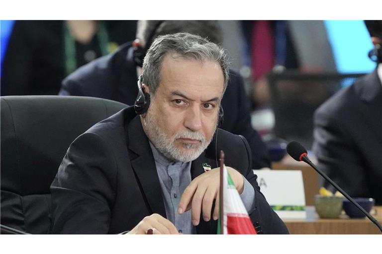 Der iranische Außenminister Abbas Araghtschi. (Archivbild)