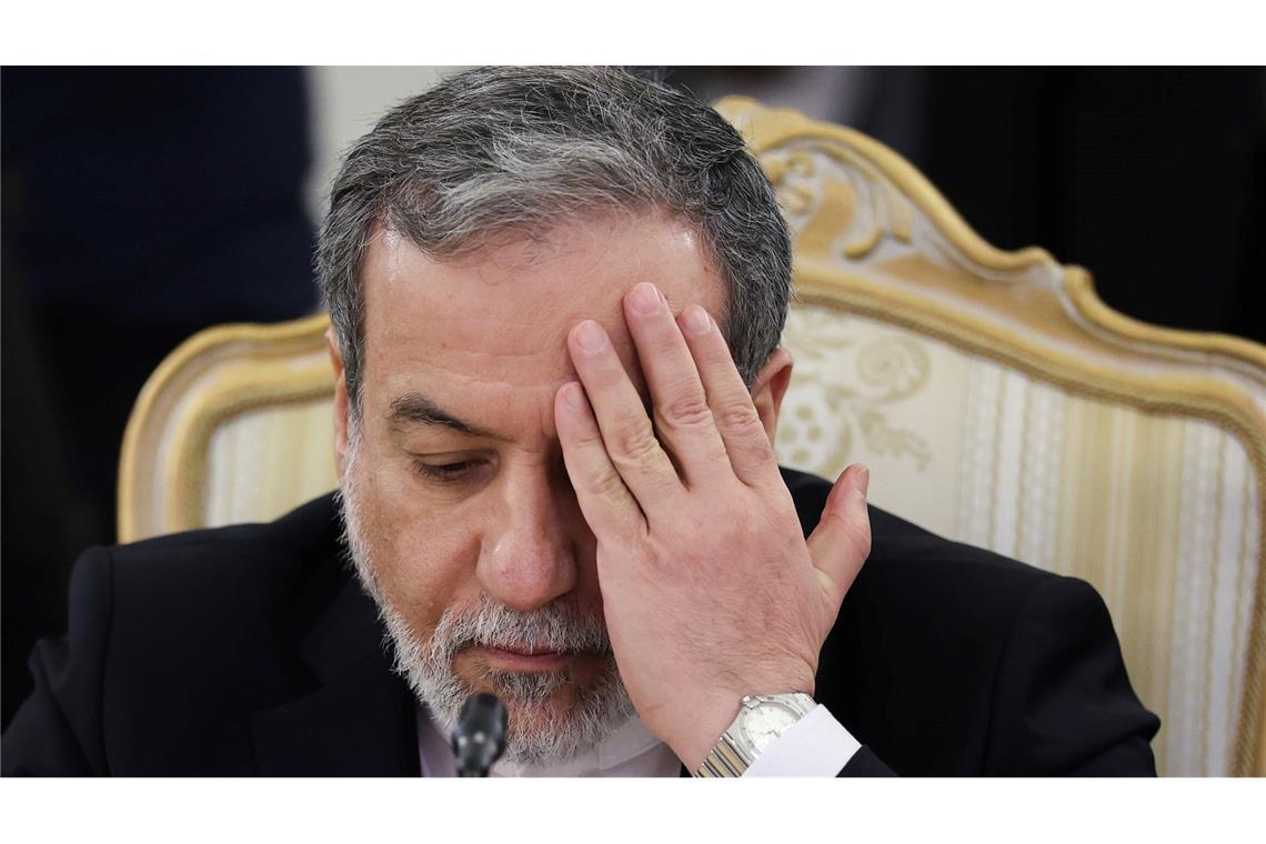 Der iranische Außenminister Abbas Araghtschi hält nicht viel von Kanzler Merz. (Archivbild)
