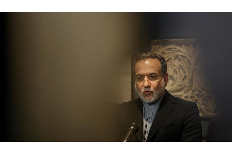 Der iranische Außenminister Abbas Araghtschi wird am Freitag in Genf erwartet. (Archivbild)