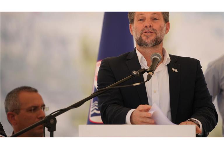 Der israelische Finanzminister Bezalel Smotrich.