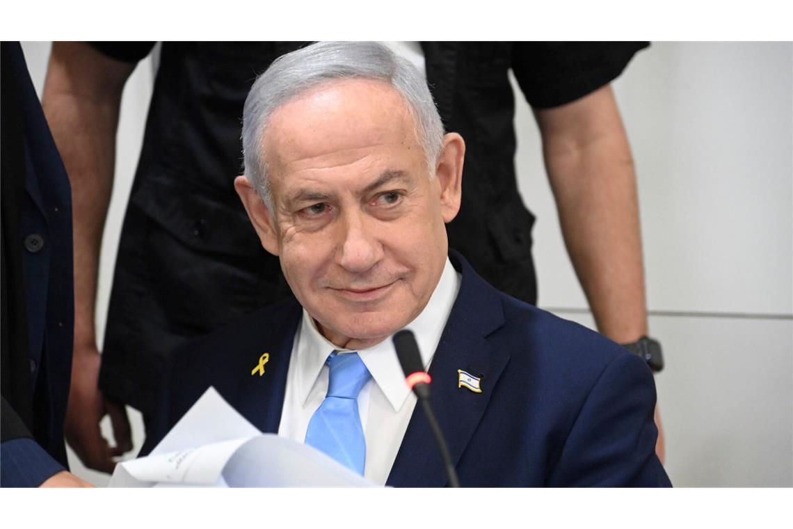 Netanjahu kündigt Steigerung der Gaza-Angriffe an Der israelische Ministerpräsident Benjamin Netanjahu.