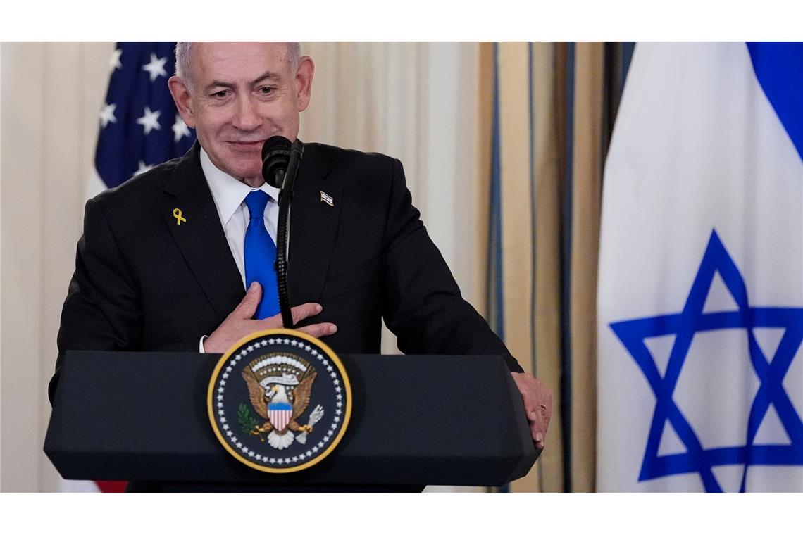 Netanjahu: Armee bleibt zunächst "tief im Gazastreifen" Der israelische Regierungschef Benjamin Netanjahu. (Archivbild)