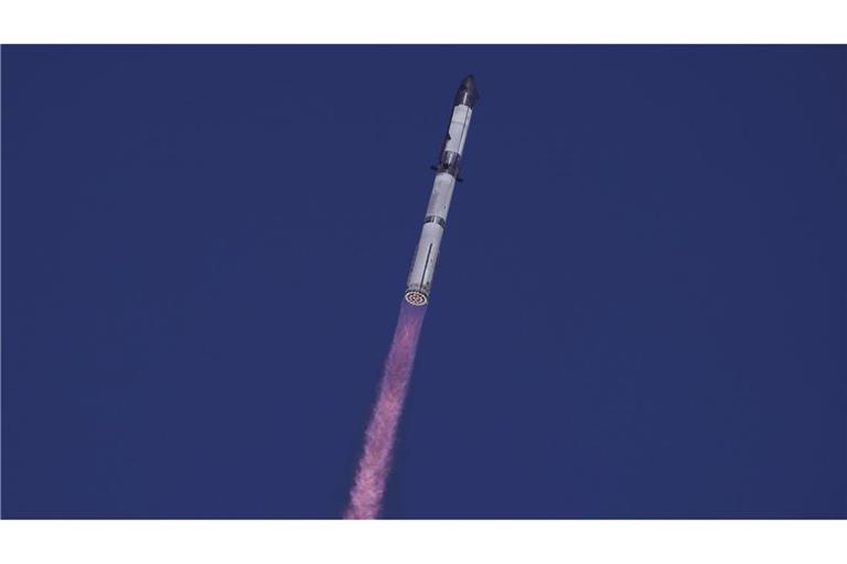 Der jüngste, dramatische Testflug der Rakete Starship vom US-Raumfahrtunternehmen SpaceX.