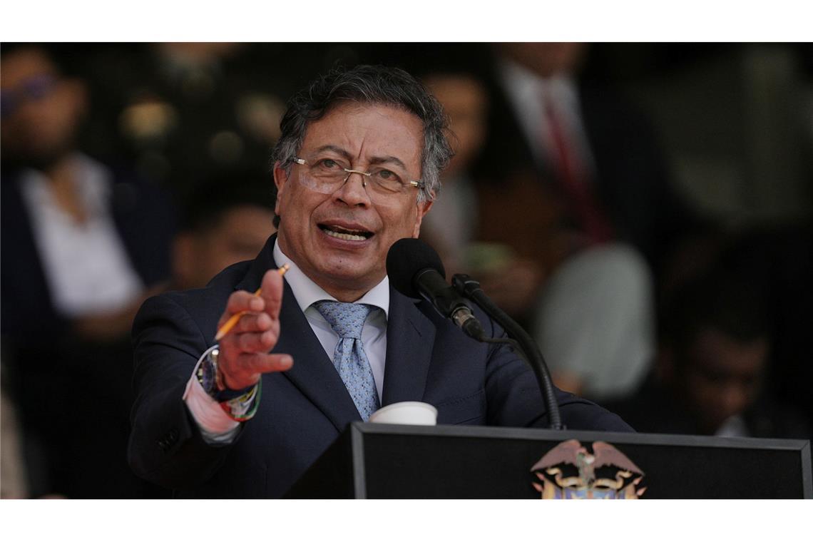 Der Kampf gegen Drogen müsse "den Menschenrechten des karibischen Volkes untergeordnet werden", sagte Kolumbiens Präsident Gustavo Petro. (Archivbild)