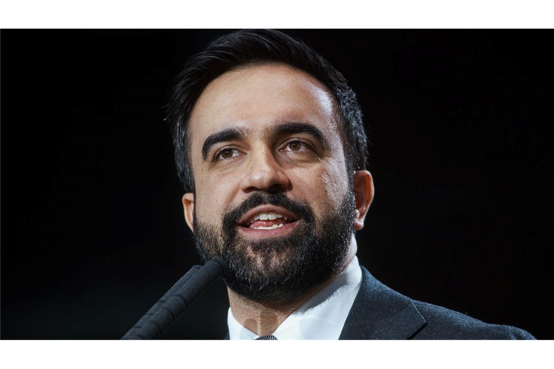 Der Kampf gegen eskalierende Lebenshaltungskosten gehörte zu den wichtigsten Wahlkampfversprechen von Mamdani. (Archivbild)
