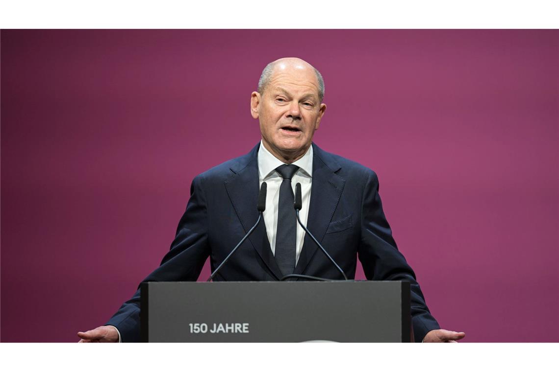 Scholz will Industrie stärken - aber Kanzler ohne Mehrheit Der Kanzler hat keine Mehrheit mehr im Bundestag. (Archivbild)