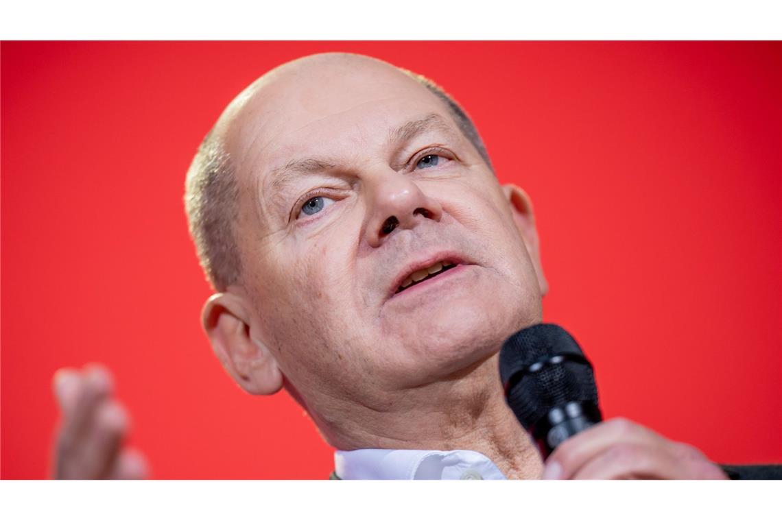 Scholz fühlt sich bei Taurus-Nein von Trump bestärkt Der Kanzler und SPD-Kanzlerkandidat äußerte sich bei der Vorstellung des SPD-Bundestagswahlprogramms in Berlin.