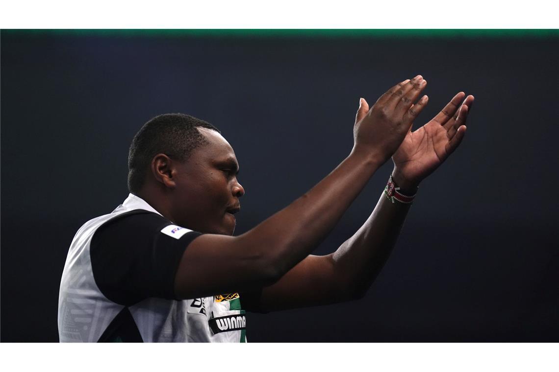 Der Kenianer Munyua war in Runde zwei chancenlos.