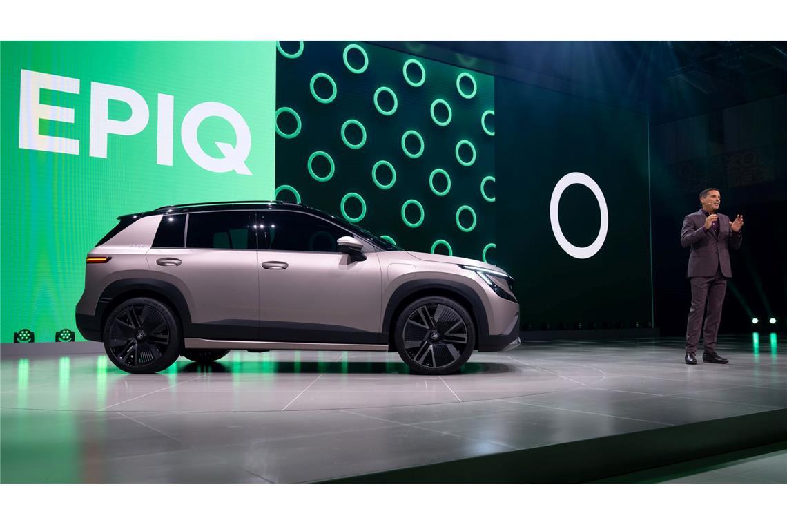 Der kommende Elektro-SUV Skoda Epiq soll das untere Preissegment bedienen.