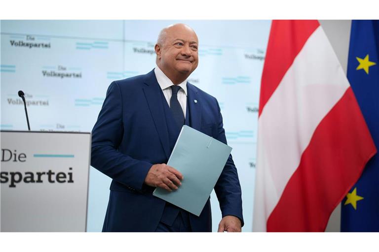 Der konservative Parteichef Christian Stocker wird Kanzler. (Foto: Archiv)