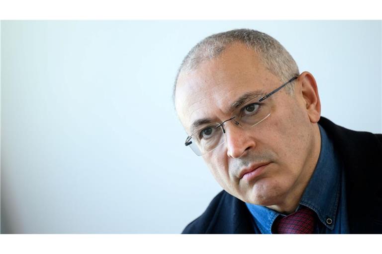 Der Kremlgegner Michail Chodorkowski appelliert an den Westen, bei seiner Sanktionspolitik zwischen der Staatsführung und den einfachen Russen zu unterscheiden. (Archivbild)