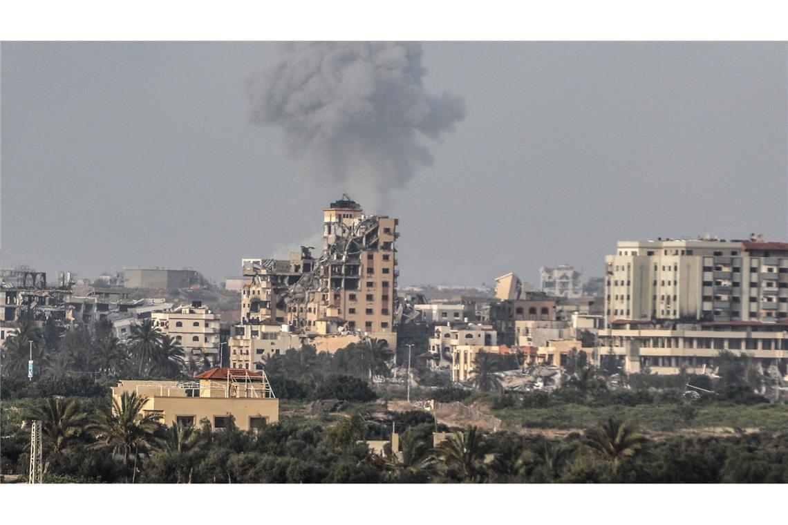 Hoffen auf friedlichen Umbruchprozess in Syrien Der Krieg im Gazastreifen geht weiter. (Archivbild)