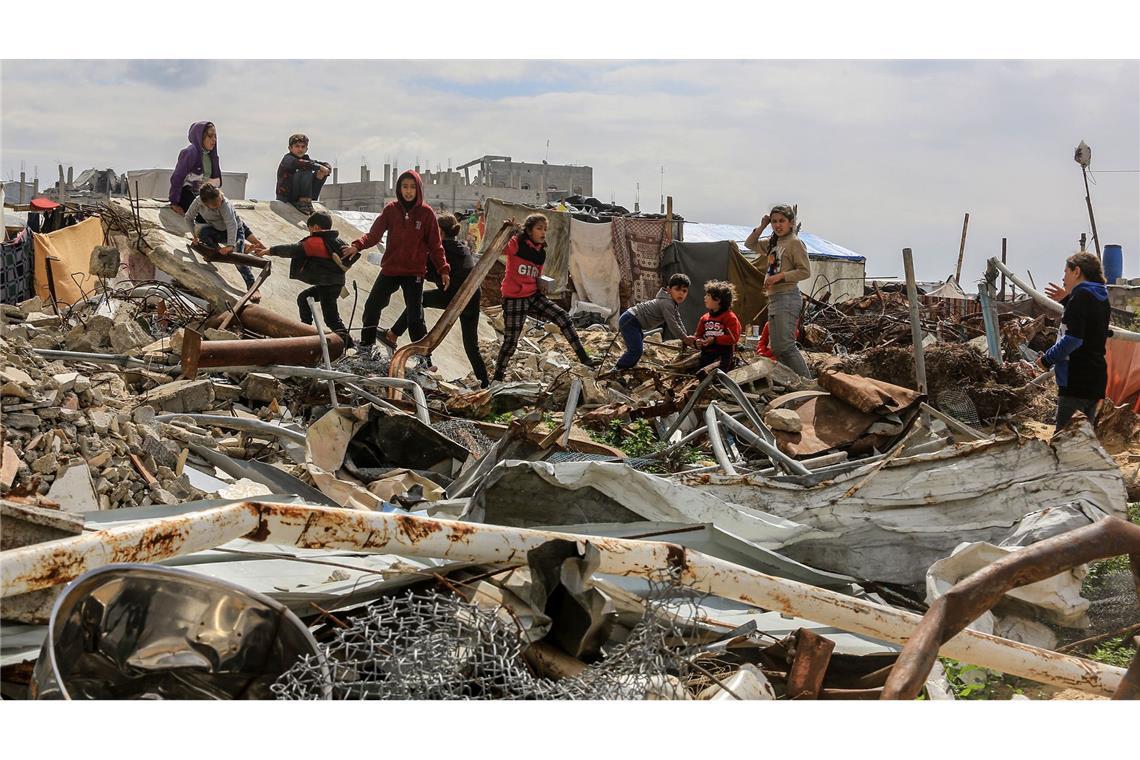Trumps "letzte Warnung" - USA bestätigen Gespräche mit Hamas Der Krieg machte den Gazastreifen zu einem Trümmerfeld. (Archivbild)