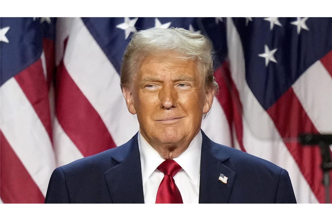 Trump verhöhnt Premier Trudeau und nennt ihn Gouverneur Der künftige US-Präsident Donald Trump