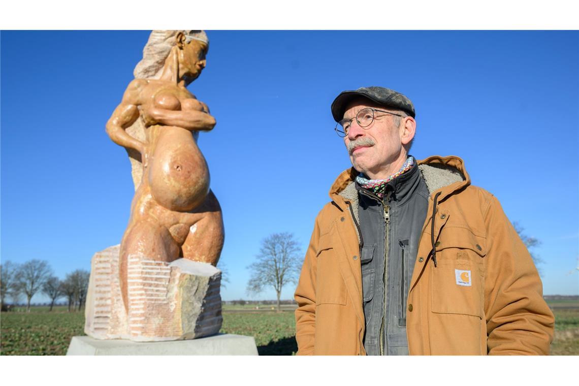 Der Künstler will die Interpretation seines Werkes anderen überlassen.