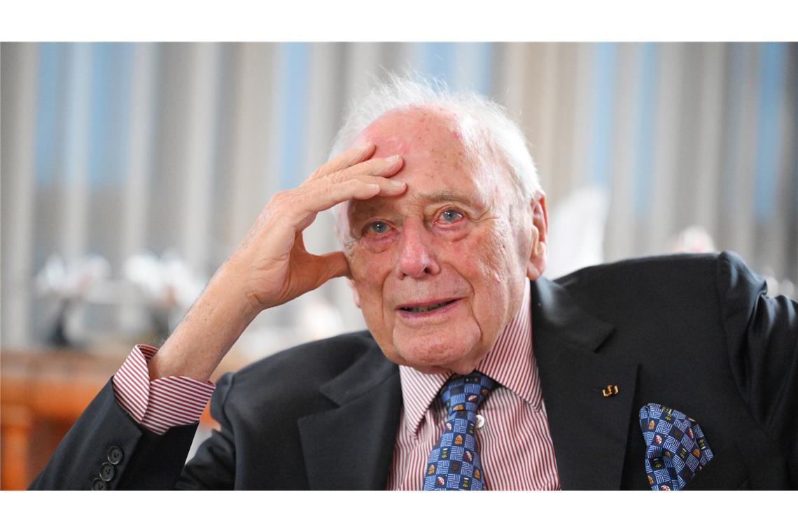 Der Künzelsauer Unternehmer Reinhold Würth