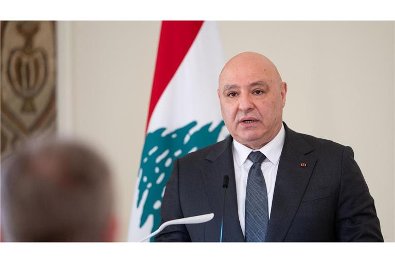 Der libanesische Staatspräsident Joseph Aoun. (Archivbild)
