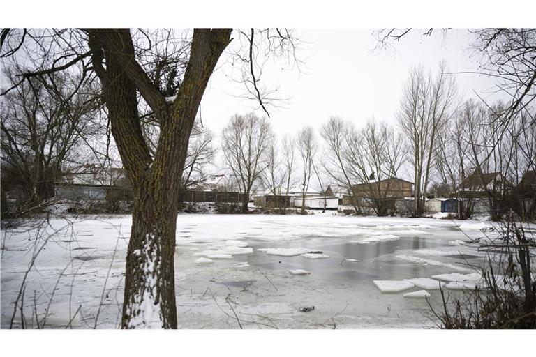Der Mann  starb beim Eisbaden.
