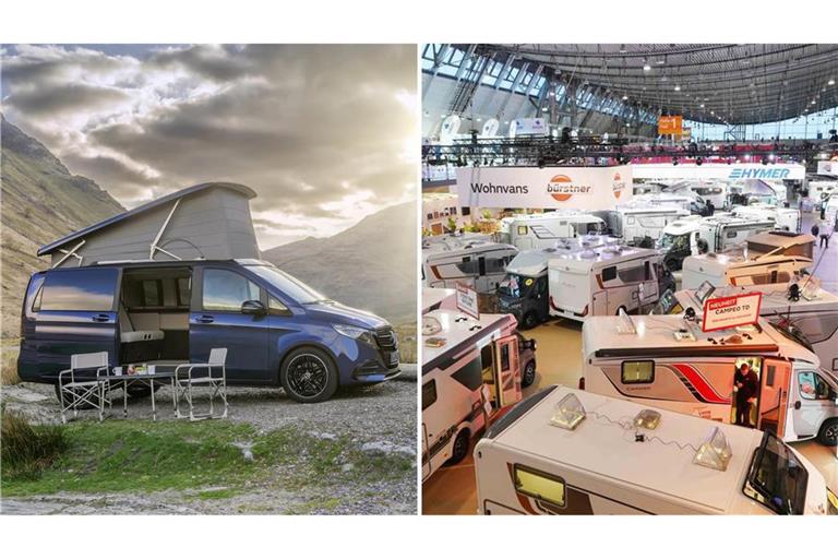 Der Mercedes-Benz V-Klasse „Marco Polo“ – mit diesem Modell will Mercedes auf der CMT in Erscheinung treten.