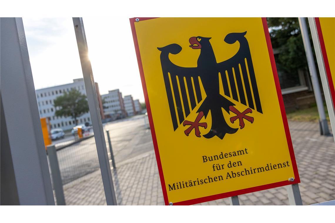 Der Militärische Abschirmdienst (MAD) ist der Nachrichtendienst der Bundeswehr. Er untersteht dem Verteidigungsministerium. (Symbolbild)