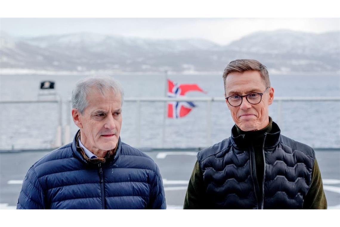 Der Ministerpräsident von Norwegen, Jonas Gahr Støre, und der Präsident von Finnland, Alexander Stubb, haben telefonisch mit dem russischen Präsidenten über die Zukunft der Ukraine gesprochen