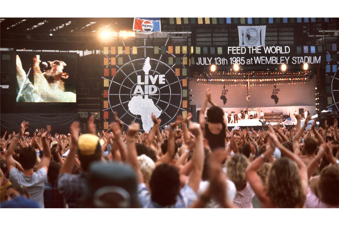 40 Jahre "Live Aid" - Zwei Konzerte für die ganze Welt Der mitreißende Auftritt von Queen bei "Live Aid" ist legendär. (Archivbild)