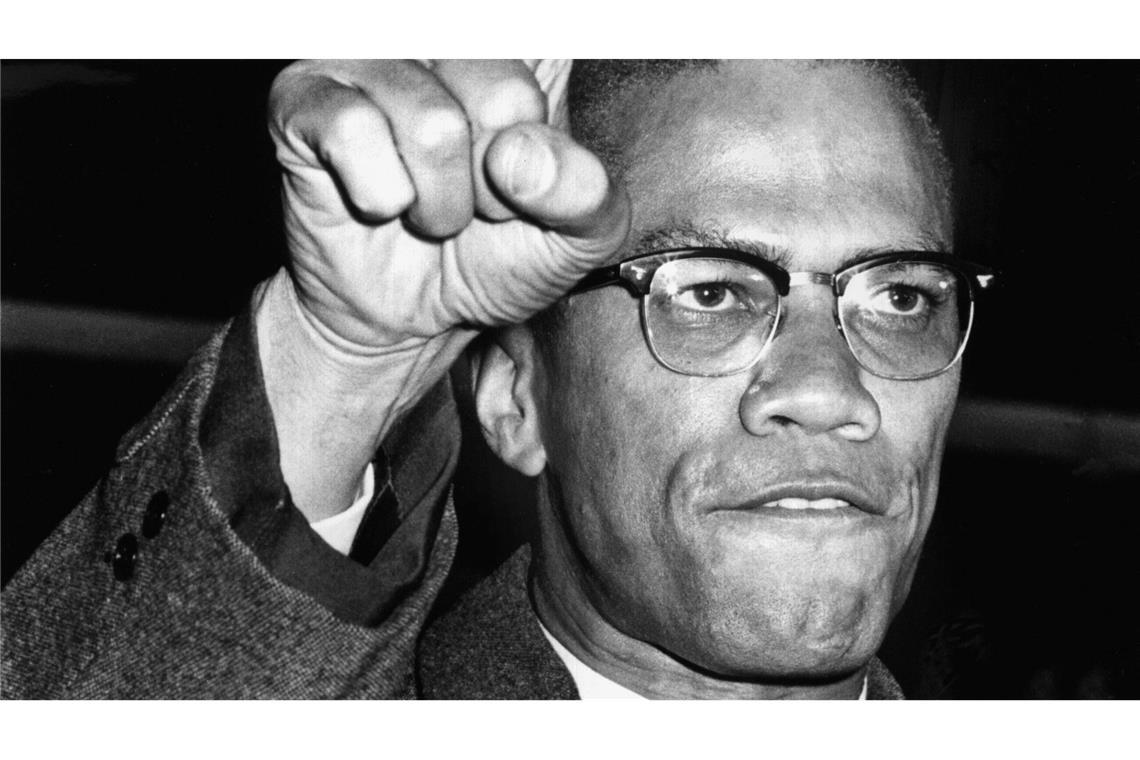 Familie von Bürgerrechtler Malcolm X verklagt US-Behörden Der Mord an Malcolm X im Jahr 1965 gibt immer noch Rätsel auf. (Archivbild)