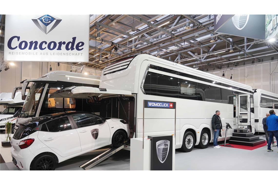 Die teuersten Wohnmobile der CMT Der Morelo Grand Empire kostet 867 000 Euro