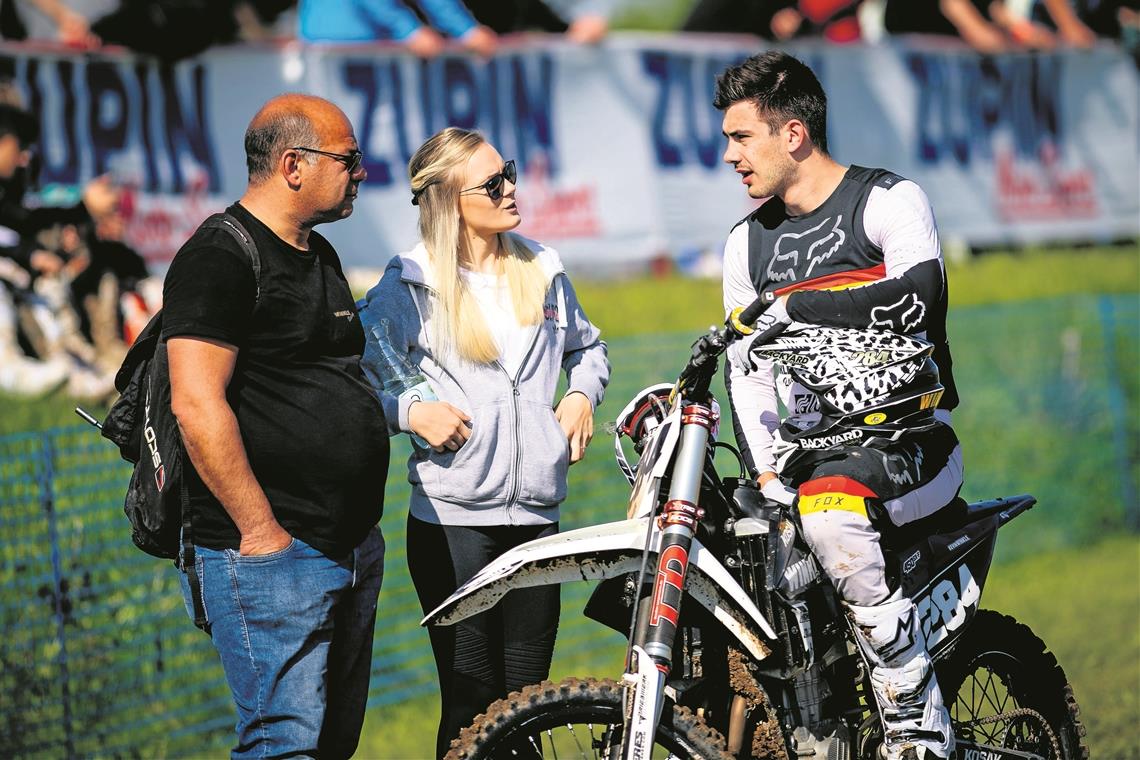 Der Murrhardter Kevin Winkle (rechts) blickt den Rennen in Gaildorf entgegen. Foto: ADAC/S. Bauerschmidt