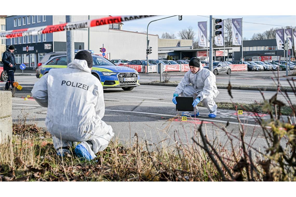 Der mutmaßliche Täter wurde auf der Flucht festgenommen.