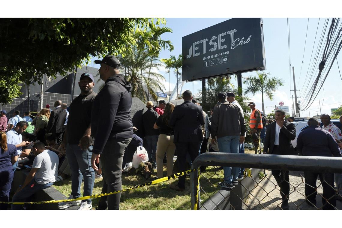 Viele Tote bei Unglück in Disco in Dominikanischer Republik Der Nachtclub Jet Set ist für seine Konzerte am Montagabend bekannt.