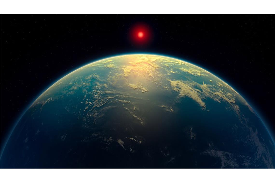 Sind wir allein im Weltall? Auf diesem Exoplanet könnte es vor „Leben wimmeln“ Der nahe Exoplanet K2-18b ist lebensfreundlich und von einem globalen Ozean bedeckt. In diesem könnte es außerirdisches Leben geben, wie Astronomen berichten.