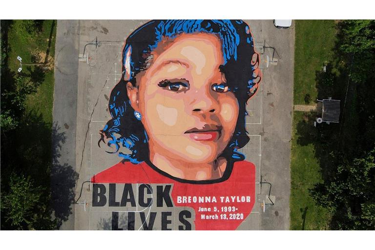 Der Name der 26-jährigen Breonna Taylor wurde zu einem Symbol der Bewegung gegen Rassismus und Polizeigewalt. (Archivbild)