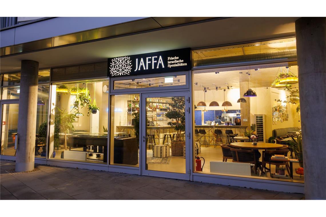 Syrischer Kurde eröffnet israelisches Restaurant Der Name des Restaurants geht auf Freiburgs Partnerstadt Tel Aviv zurück, die 1908 als Gartenvorstadt von Jaffa gegründet und dann 1950 mit Jaffa zu einer Stadtgemeinde vereinigt wurde.