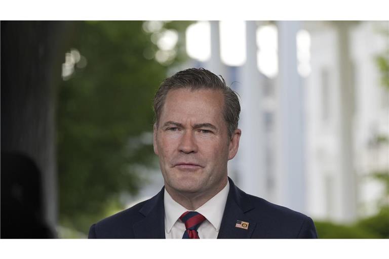 Der nationale Sicherheitsberater Mike Waltz