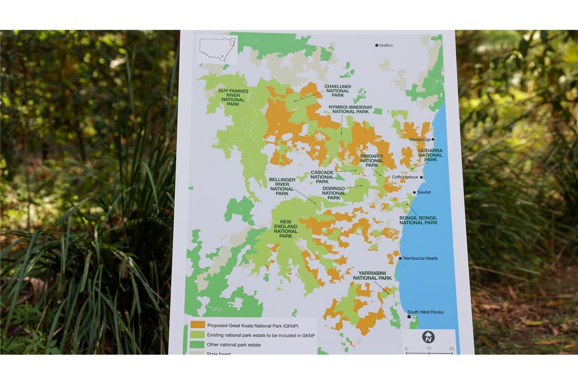 Der Nationalpark wird einer der größten in Australien.