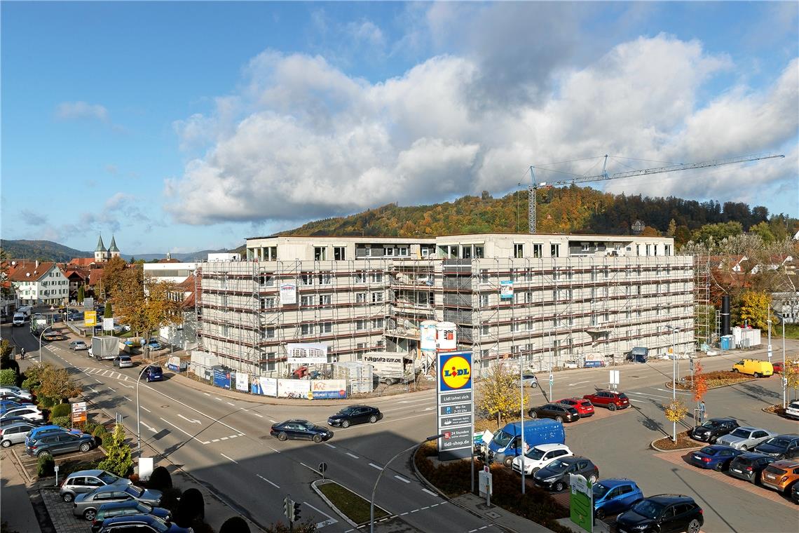 Der Neubau im Oktober 2021. Foto: Jörg Fiedler