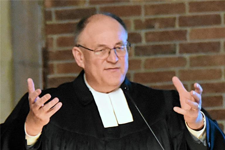 Der neue Dekan Rainer Köpf muss im Kirchenbezirk Backnang unpopuläre Reformen umsetzen. Archivfoto: Tobias Sellmaier