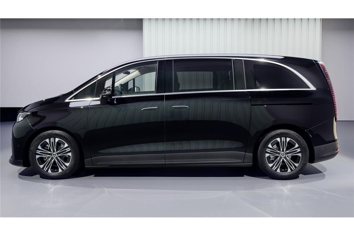 Der neue Mercedes VLE misst 5,31 Meter und hat Platz für maximal acht Personen.