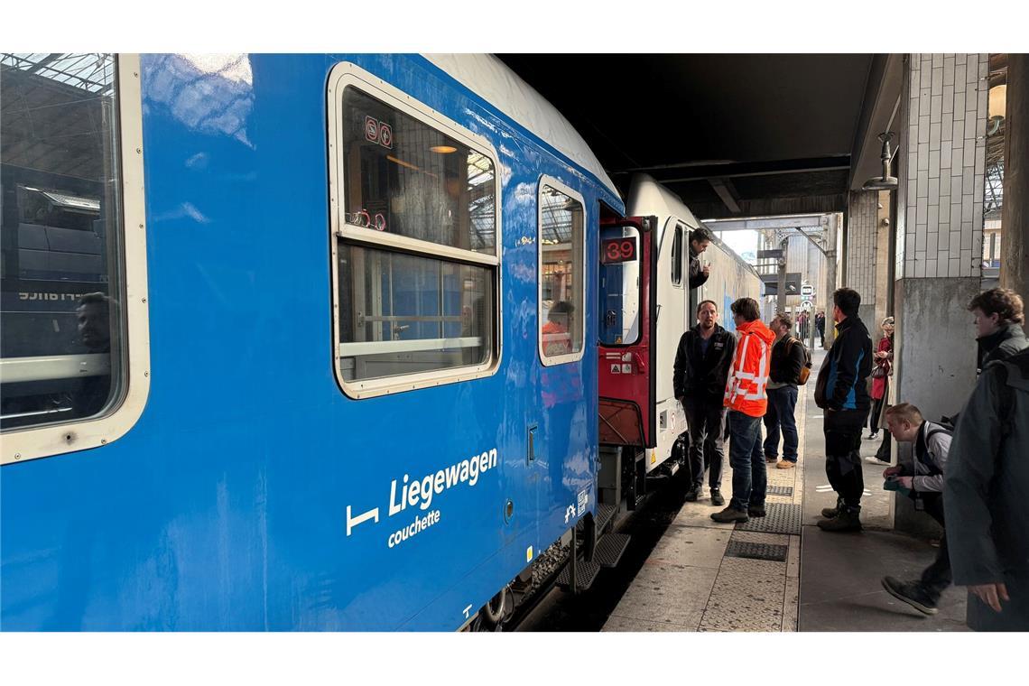 Der neue Nachtzug pendelt dreimal in der Woche zwischen Paris und Berlin.