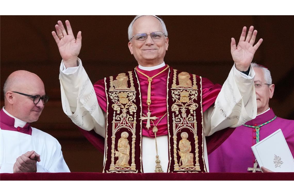US-Amerikaner Robert Prevost neuer Papst Der neue Papst Leo XIV.: der US-Amerikaner Prevost.