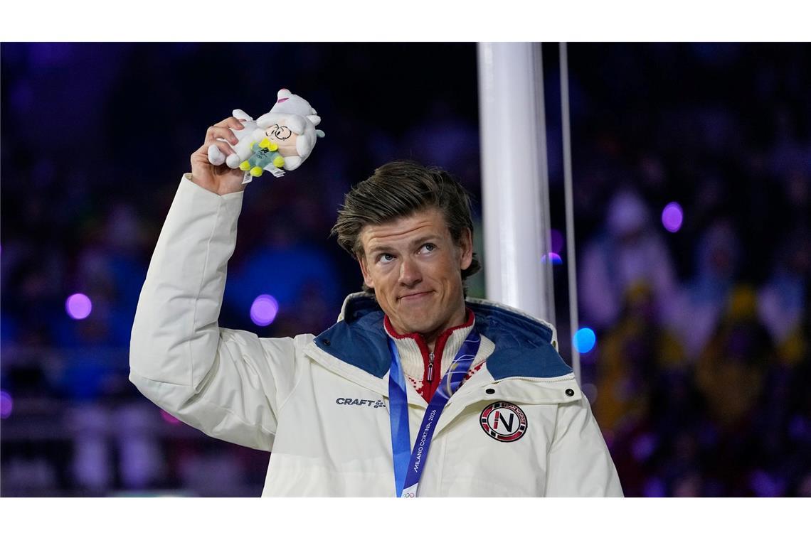 Der norwegische Langläufer Johannes Hoesflot Klaebo war der erfolgreichste Athlet der Winterspiele.