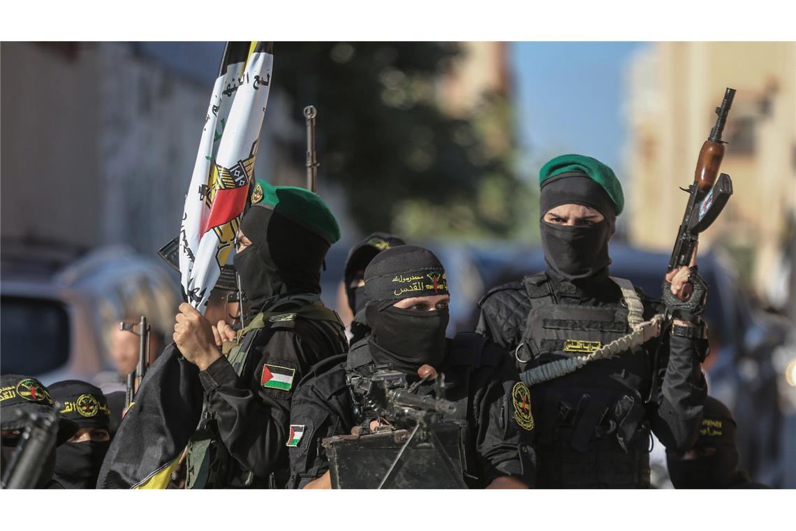 Israel: Terror-Kommandeur im Gazastreifen getötet Der Palästinensische Islamische Dschihad gilt als eine der radikalsten militanten Gruppierungen im Nahen Osten. (Archivbild)