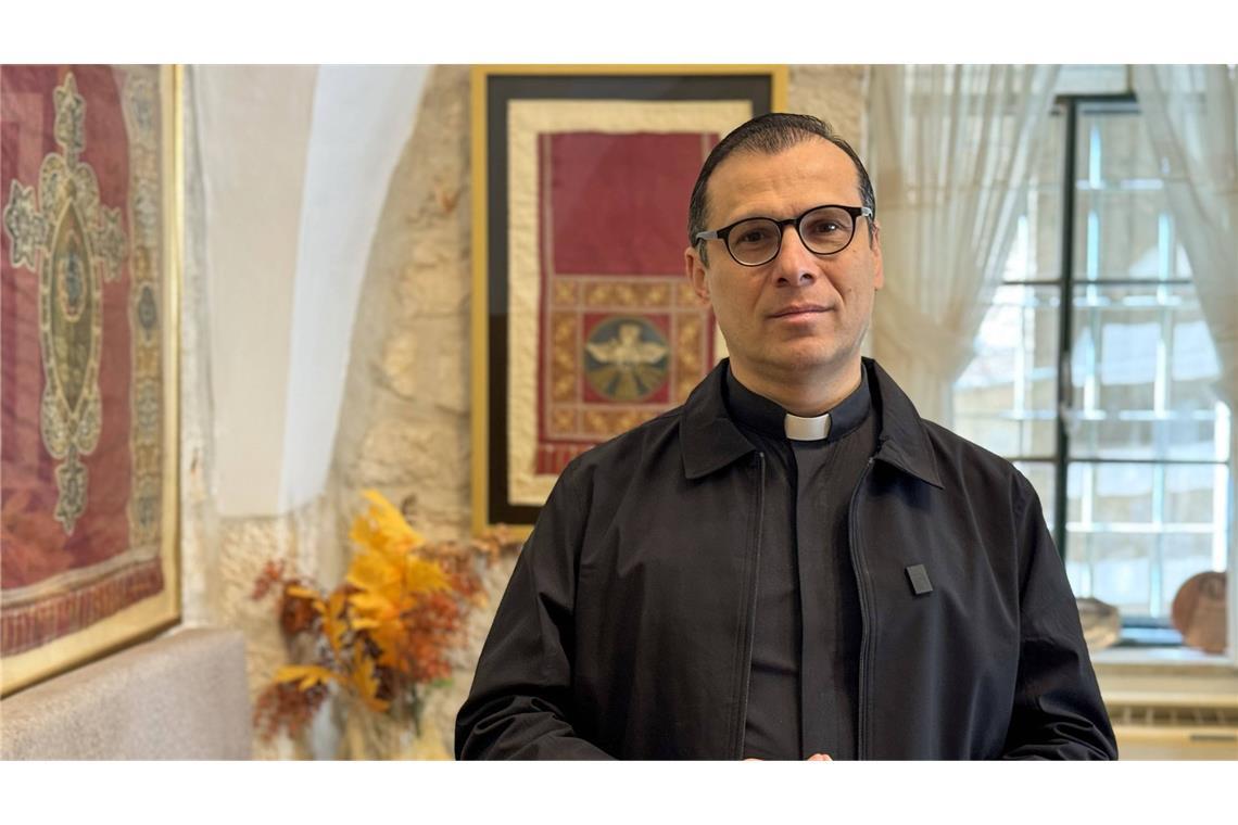 Der palästinensische lutherische Pfarrer von Ramallah, Munther Isaac, warnt, dass Bethlehem nicht zu einem Ort der Fantasie werden darf (Archivfoto).