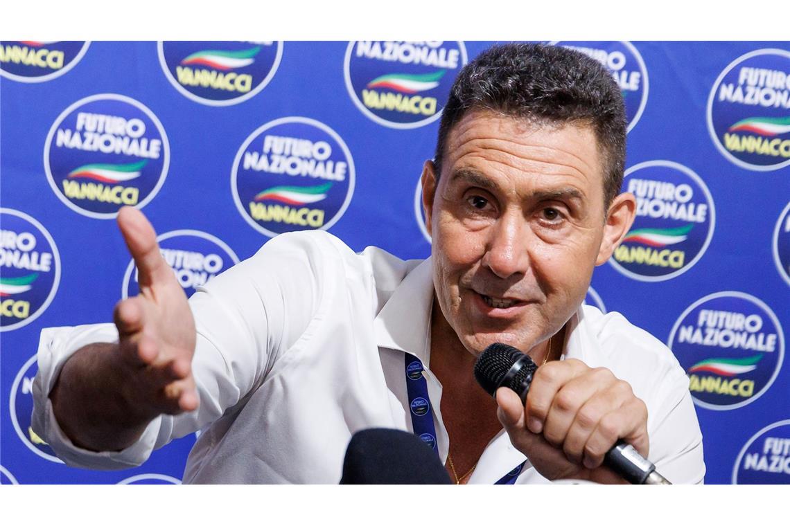 Der Politiker Vannacci hat eine neue Partei gegründet.